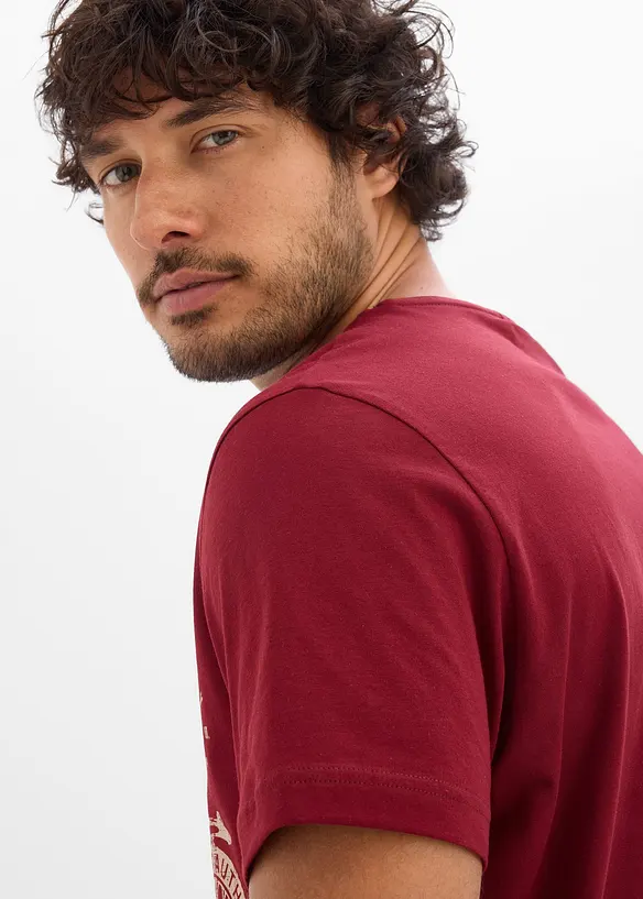 T-shirt in puro cotone, bonprix