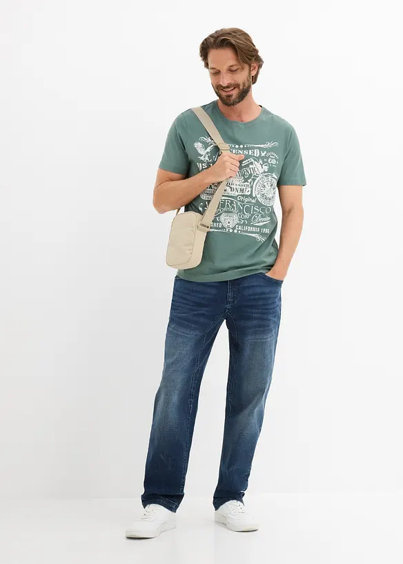 T-shirt in puro cotone, bonprix