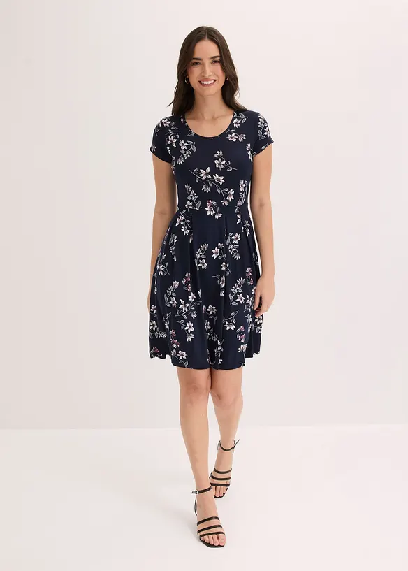 Abito in jersey di misto viscosa, bonprix