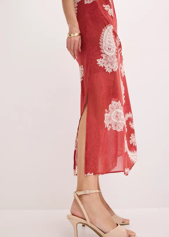 Abito lungo in chiffon, bonprix