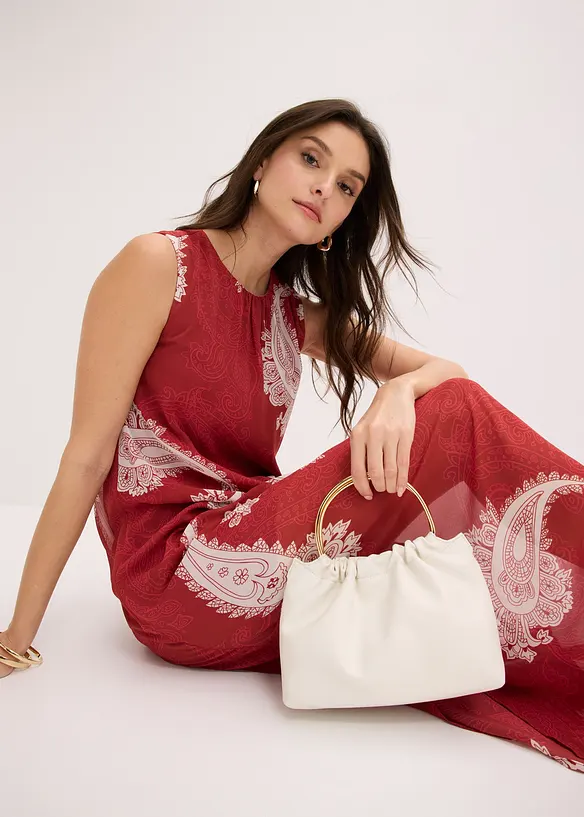 Abito lungo in chiffon, bonprix