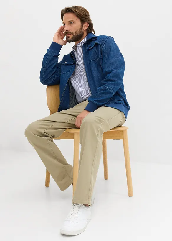 Pantaloni elasticizzati classic fit, straight, bonprix