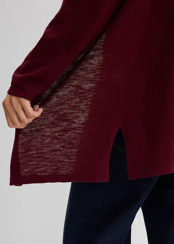 Cardigan in puro cotone fiammato leggero, bonprix