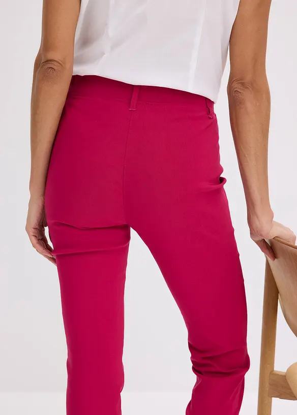Pantaloni cropped in bengalina, bonprix