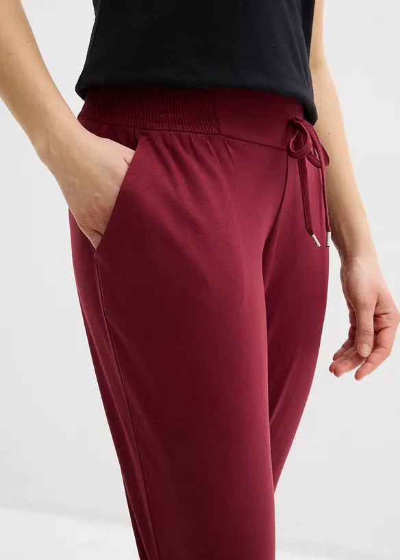 Pantaloni in jersey di misto cotone, bonprix