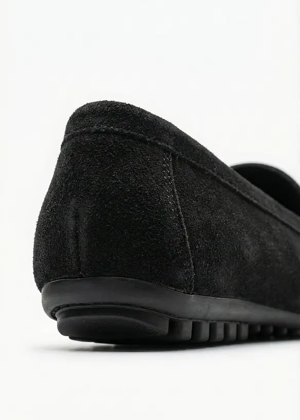 Mocassini in pelle scamosciata, bonprix