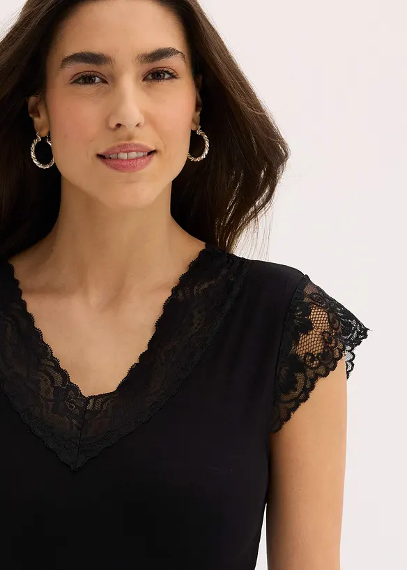 Maglia in misto viscosa morbido, bonprix