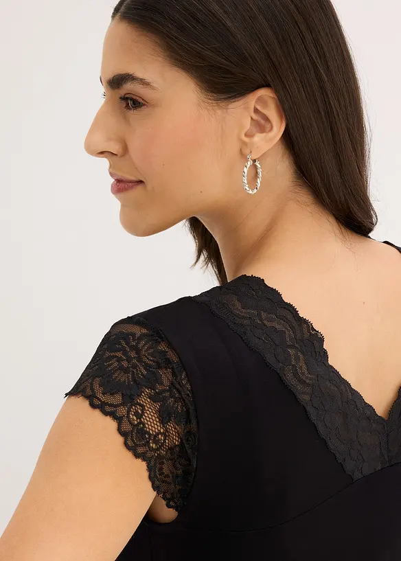 Maglia in misto viscosa morbido, bonprix