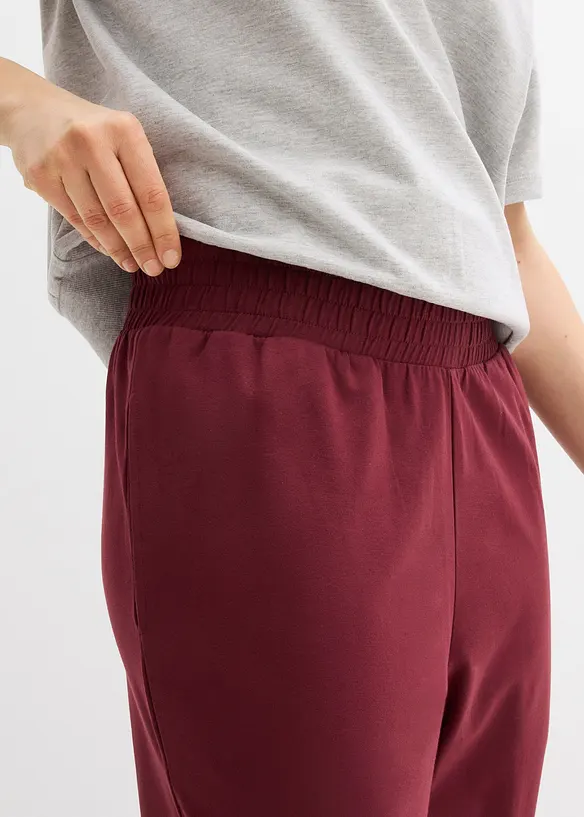 Pantaloni in jersey di misto cotone, bonprix