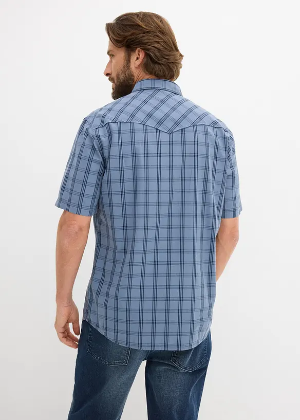 Camicia a maniche corte in puro cotone, bonprix