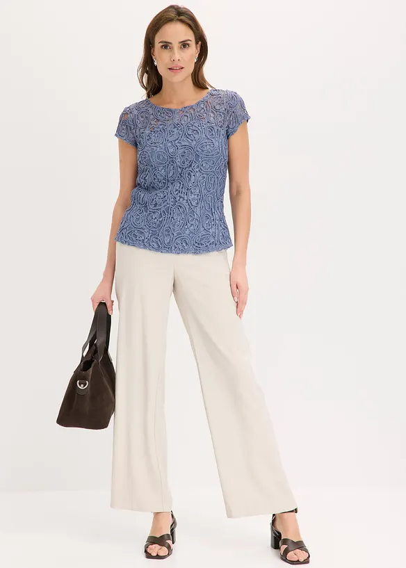 Blusa in pizzo, bonprix