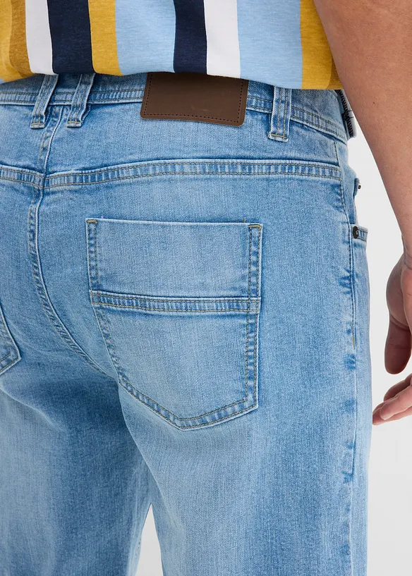 Jeans elasticizzati regular fit, straight, bonprix