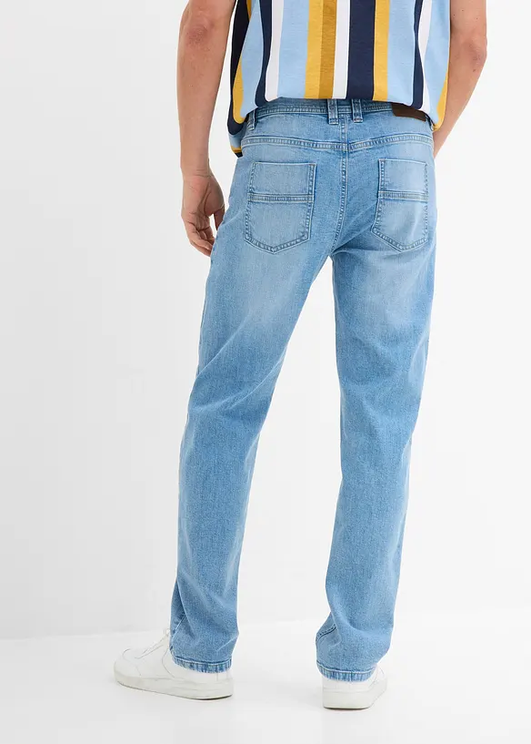 Jeans elasticizzati regular fit, straight, bonprix
