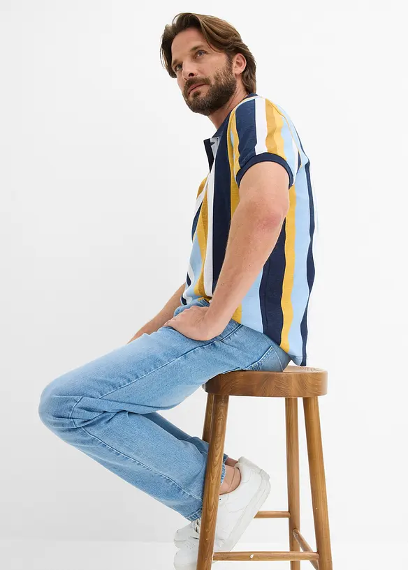 Jeans elasticizzati regular fit, straight, bonprix