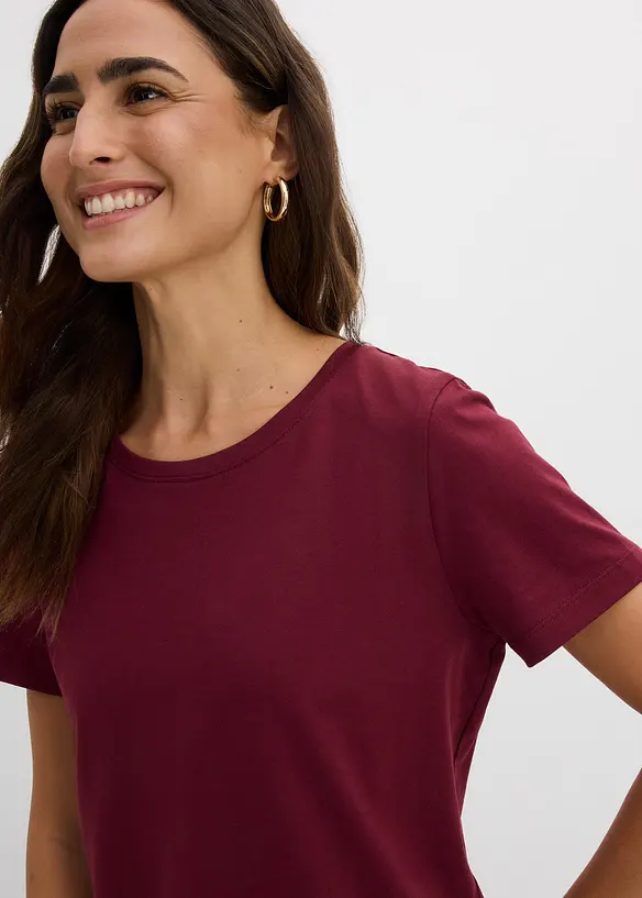 Abito in jersey di puro cotone (pacco da 2), bonprix