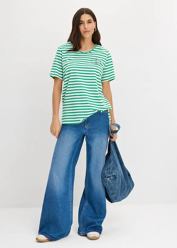 T-shirt in puro cotone biologico, bonprix