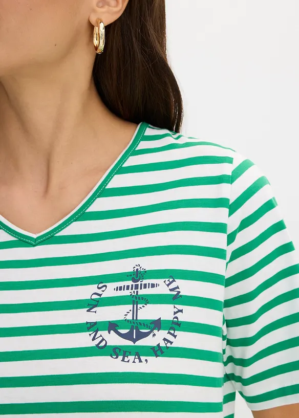 T-shirt in puro cotone biologico, bonprix