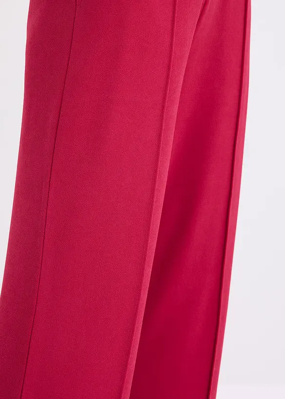 Pantaloni con elastico in vita in interlock robusto, bonprix