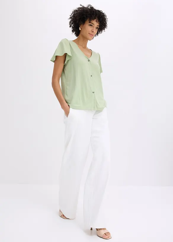Maglia con bottoni, bonprix