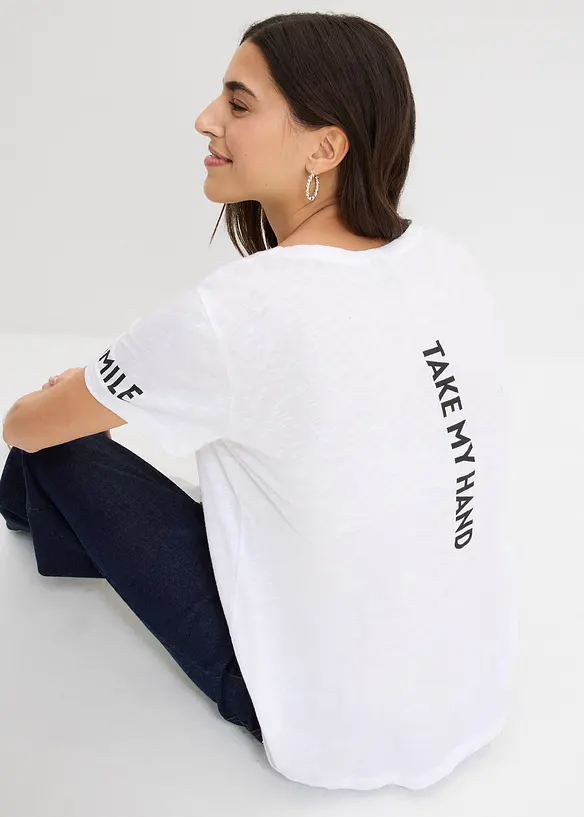 Maglia con stampa, bonprix