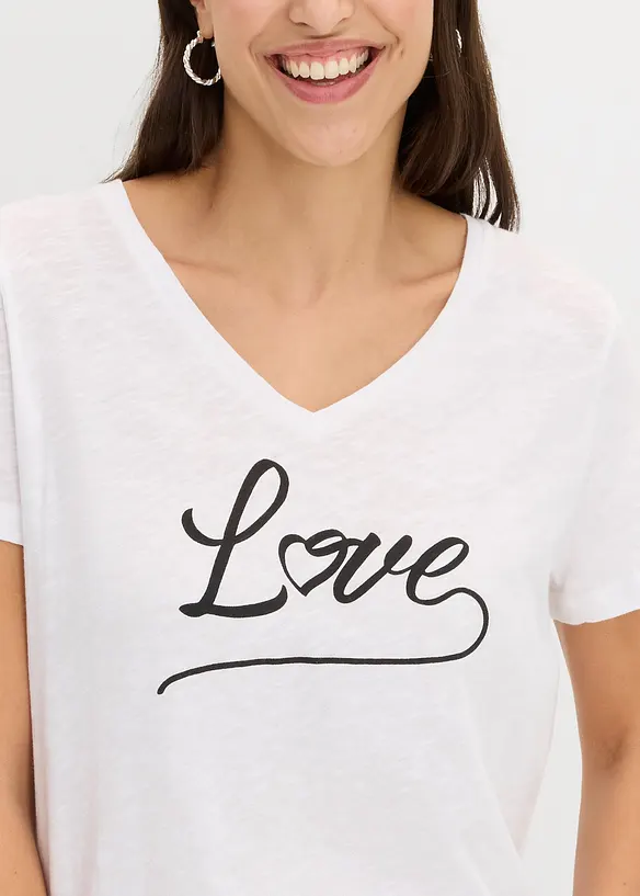 Maglia con stampa, bonprix