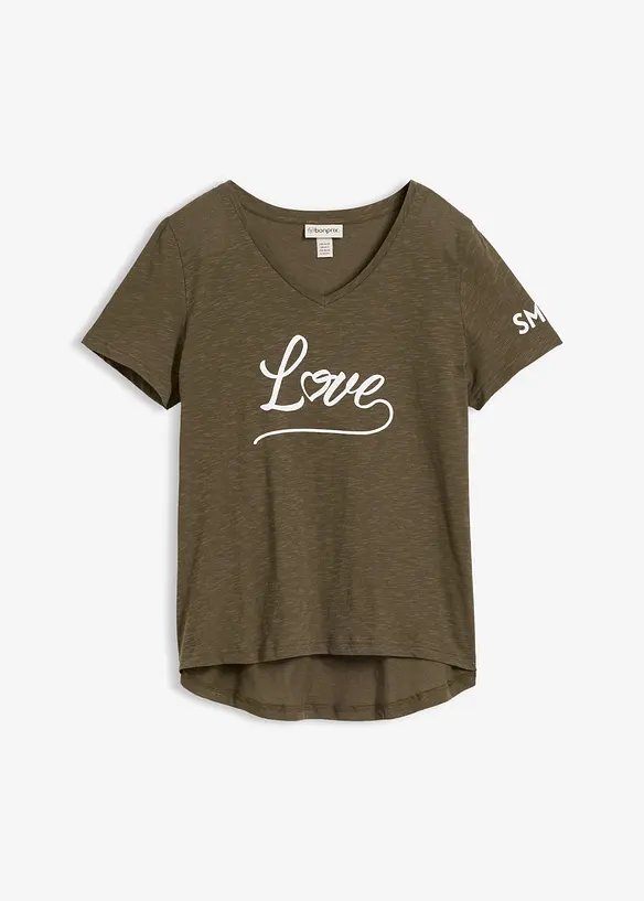 Maglia con stampa, bonprix