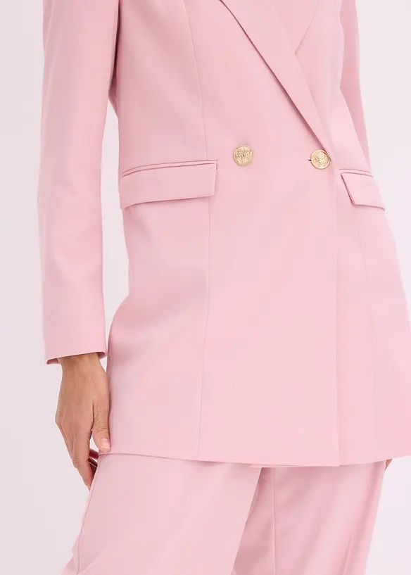 Blazer lungo con bottoni decorativi, bonprix