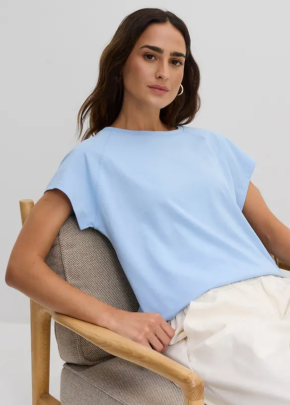 T-shirt in puro cotone biologico, bonprix