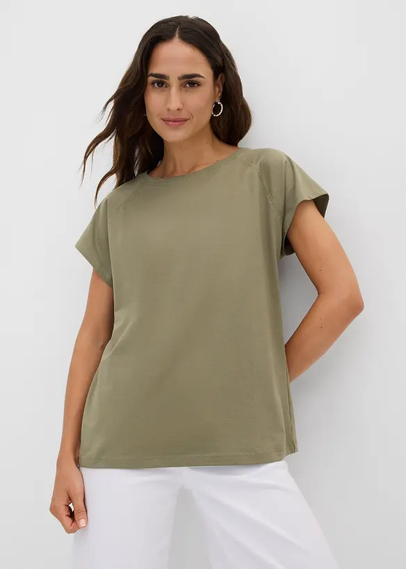 T-shirt in puro cotone biologico, bonprix