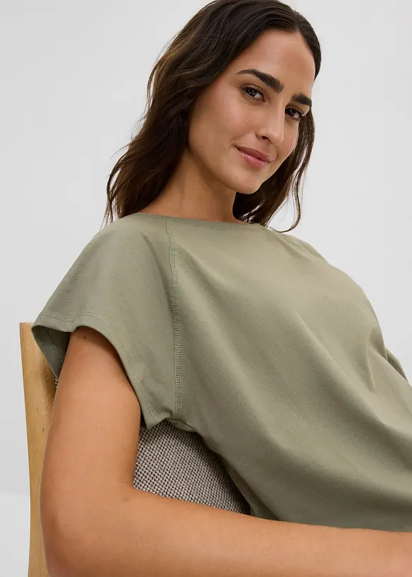 T-shirt in puro cotone biologico, bonprix