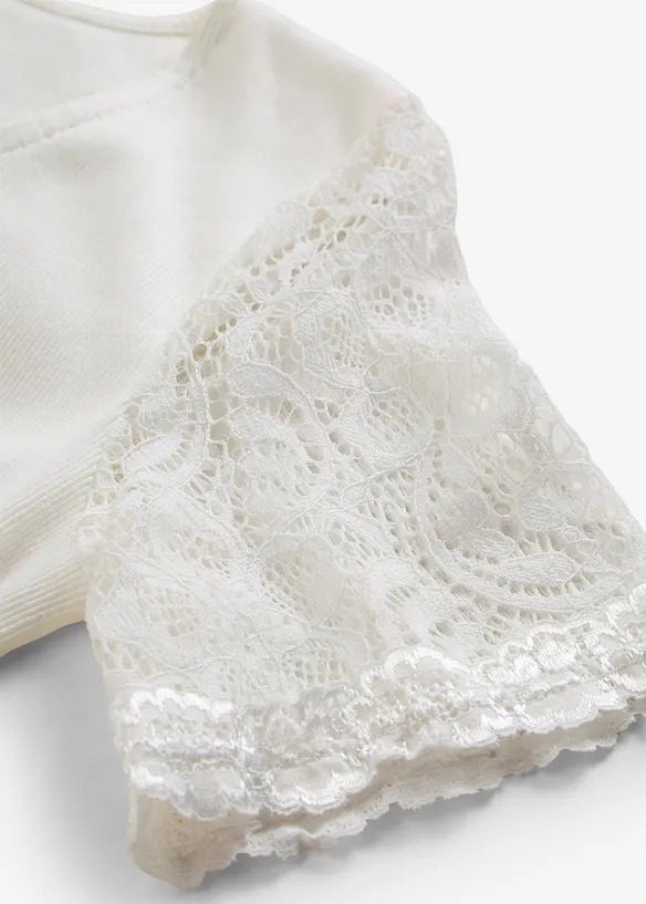 Maglia di cotone a costine, bonprix