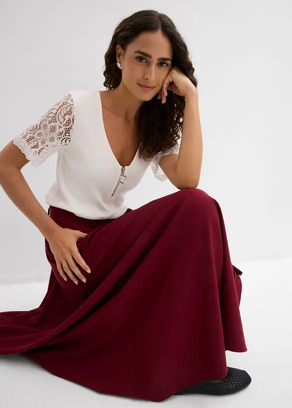 Maglia di cotone a costine, bonprix