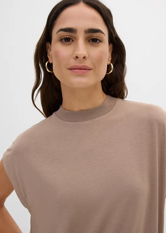 T-shirt con viscosa morbida, bonprix