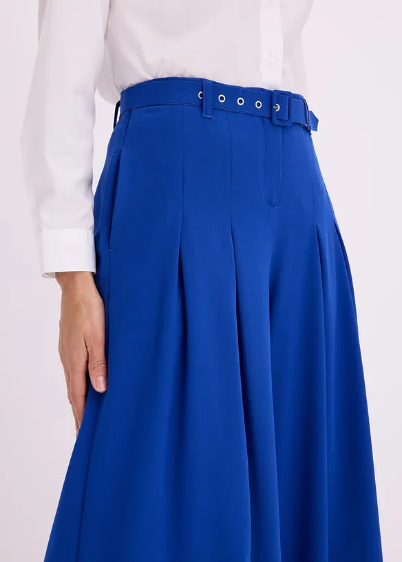 Pantaloni con pinces e cintura (set 2 pezzi), bonprix