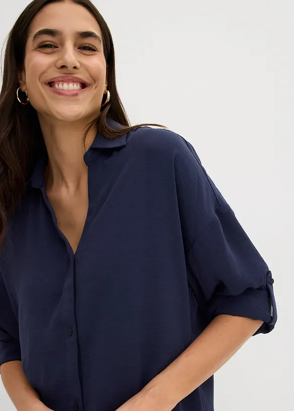 Blusa in cr&ecirc;pe leggero, bonprix
