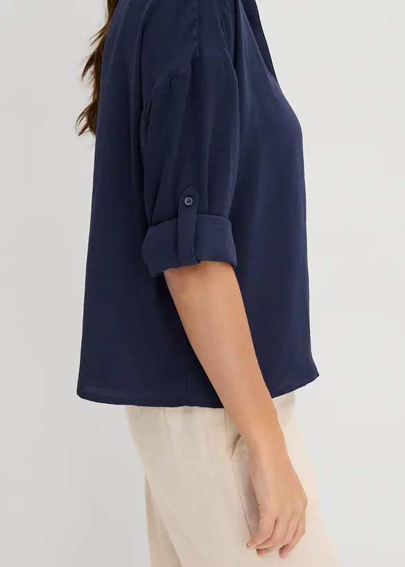 Blusa in cr&ecirc;pe leggero, bonprix