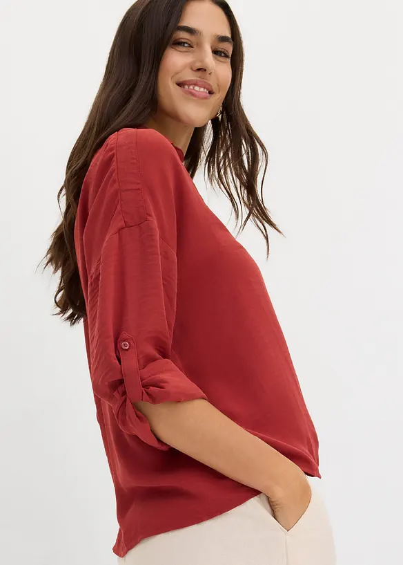 Blusa in cr&ecirc;pe leggero, bonprix
