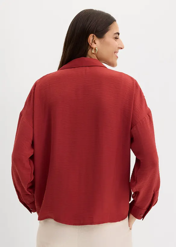 Blusa in cr&ecirc;pe leggero, bonprix
