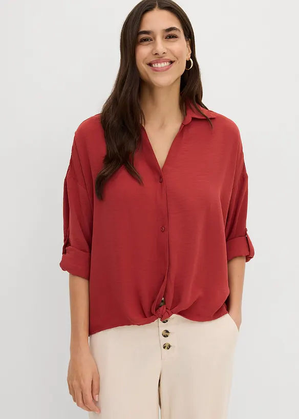 Blusa in cr&ecirc;pe leggero, bonprix