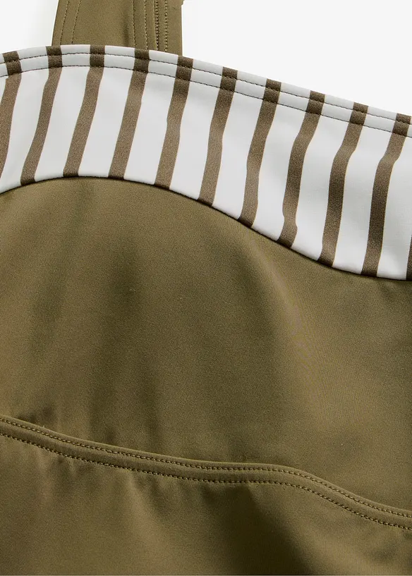 Tankini con spalline larghe (set 2 pezzi), bonprix