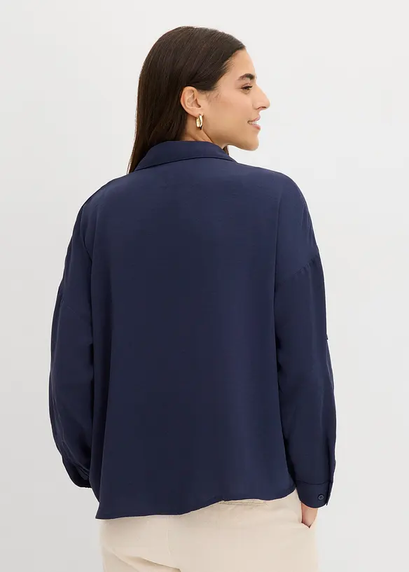 Blusa in cr&ecirc;pe leggero, bonprix
