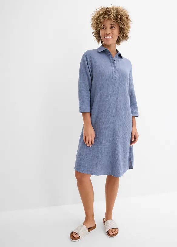 Abito chemisier in mussola, bonprix