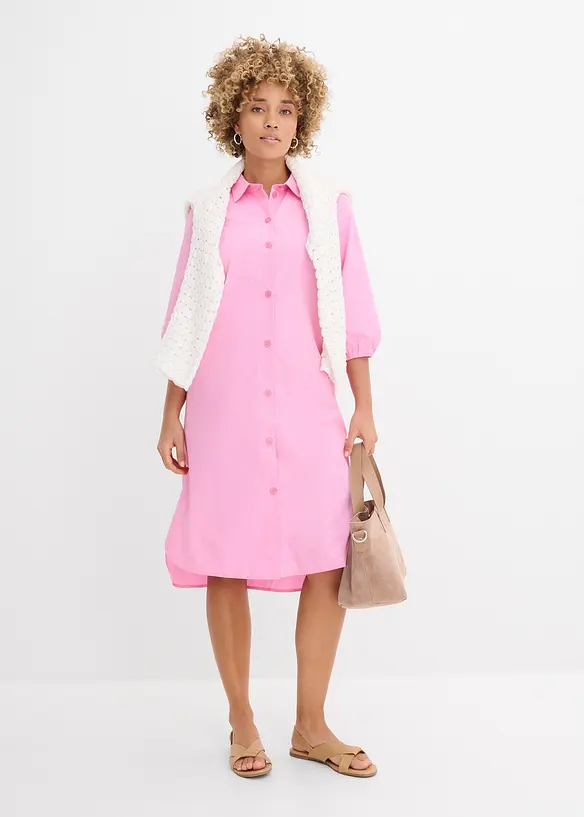 Abito chemisier in cotone leggero, bonprix