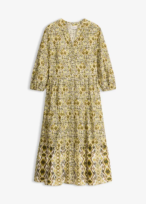 Abito midi in cotone leggero, bonprix