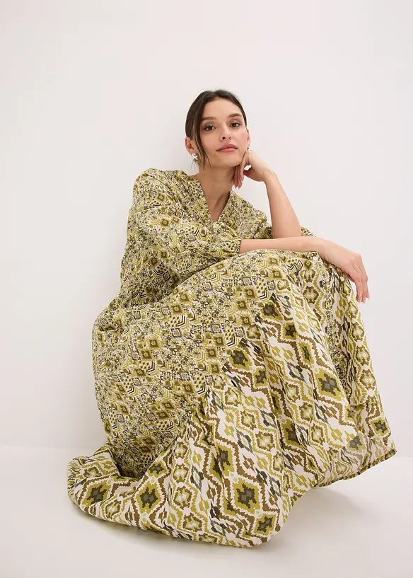 Abito midi in cotone leggero, bonprix