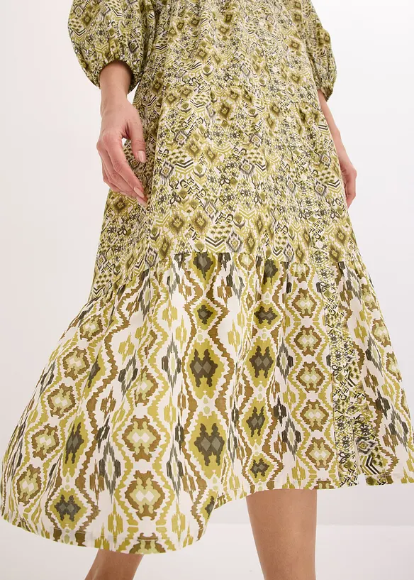 Abito midi in cotone leggero, bonprix