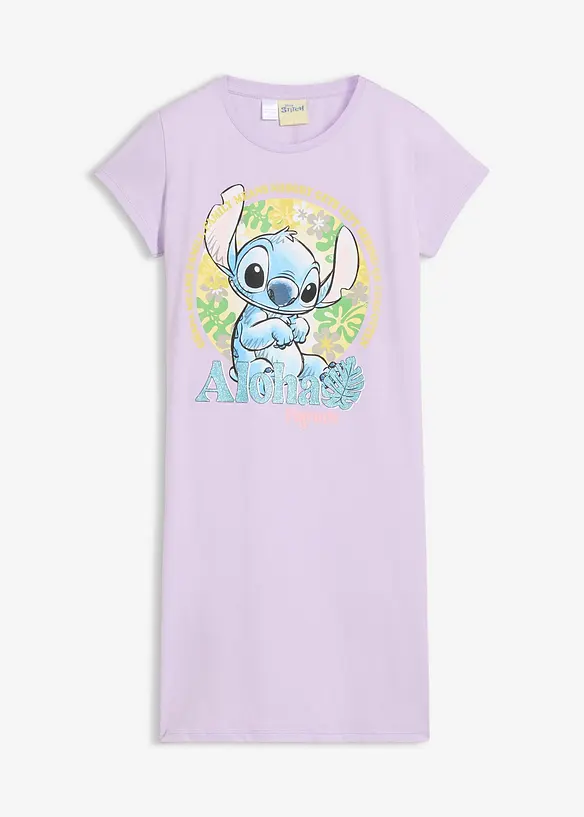 Camicia da notte Disney in puro cotone con Stitch, Disney