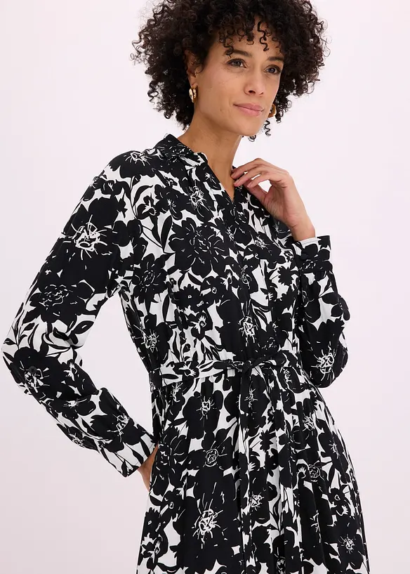 Abito chemisier in viscosa, bonprix