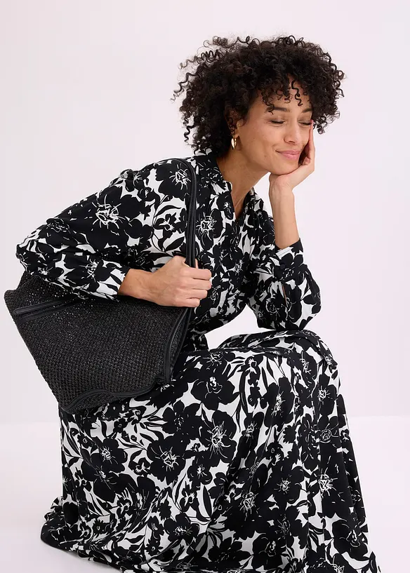 Abito chemisier in viscosa, bonprix