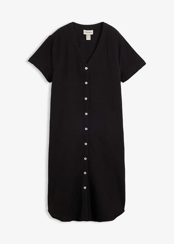 Abito chemisier in soffice mussola, bonprix